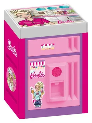 Zdjęcie produktu dla Dolu Barbie Koelkast + Geluid Roze/Paars