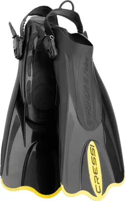 Produktbild von Cressi Palau Saf Fins - Einstellbare Kurze Flossen zum Schwimmen und Schnorcheln, Unisex Erwachsene