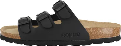 Produktbild von Rohde Alba Pantoletten Ergonomisches Fußbett für hohen Tragekomfort, Rutschfeste Sohle für perfekten Halt, Verstellbare Schnallen für individuelle Passform
