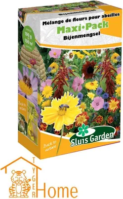 Produktbild von Bee Blend Seeds - Hochwertige, bienenfreundliche Blumenmischung für Artenvielfalt und langanhaltende Blüte in Garten und Topf