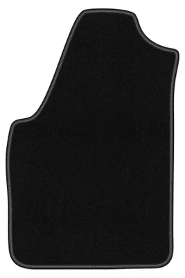 Produktbild von Fahrermatte Velours für Lancia Musa 2004-2012 (Minivan) – 1-tlg, Schwarz, passgenau – Wielganizator BASIC