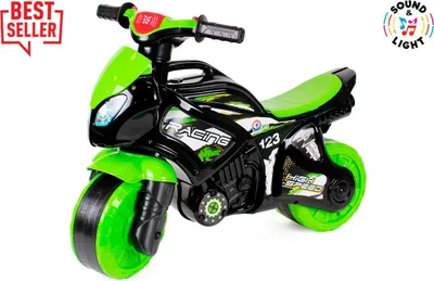 Produktbild von Černo-zelená motorka