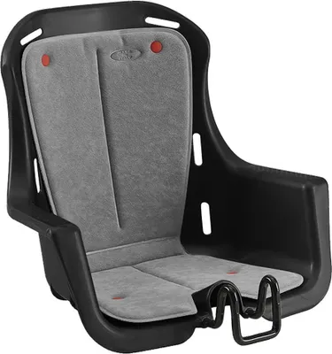 Image de Mvtek Luna Siège enfant avant pour vélos Gris Max 15 kg Garçon Gris Max 15 kg