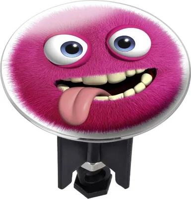 Produktbild von WENKO 21258100 Waschbeckenstöpsel Pluggy® XL Monster - Abfluss-Stopfen, für alle handelsüblichen Abflüsse, Kunststoff, 6.2 x 6.6 x 6.2 cm, Mehrfarbig
