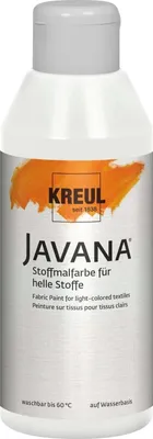 Obrázok produktu pre Kreul Javana Farba na látky White 250 ml 1 ks