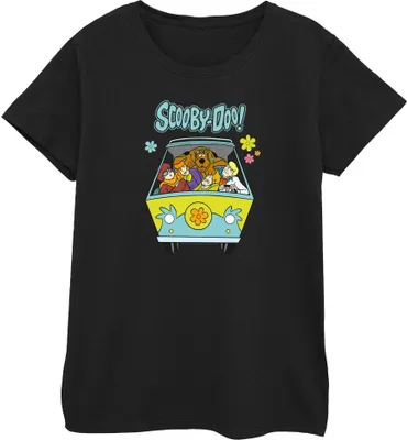 Produktbild von Scooby Doo - "Mystery Machine" T-Shirt für Damen BI50026 (XL) (Schwarz)