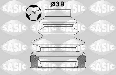 Produktbild von SASIC Faltenbalgsatz Antriebswelle Innen für CITROËN C5 III Kombi (RW) 1900012