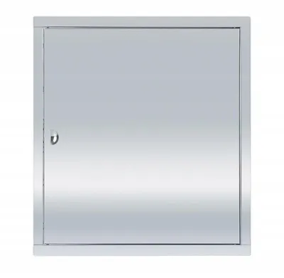 Produktbild von Plastikon Revisionstür Edelstahl 60x60 mit Schnappverschluss