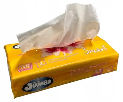 Zdjęcie produktu dla Chusteczki uniwersalne Jumbo 150 sztuk