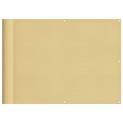 Obrázok produktu pre Balkónová zástena piesková 75x300 cm 100 % polyester oxford