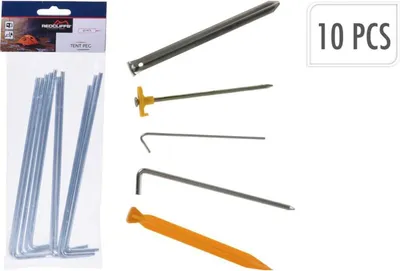 Obrázek produktu pro Redcliffs sada 6 kolíků pro stanování, kempinkové příslušenství, outdoor