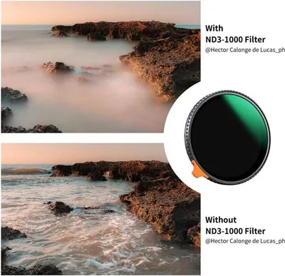 Immagine prodotto di Filtro K&F Nano X serie VND ND3-1000 da 49 mm