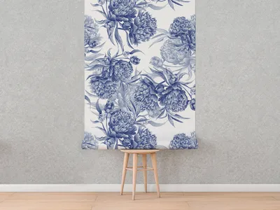 Produktbild von Coloray Fototapete 104x70 cm Latextapete Magicstick - Pfingstrosenblumen