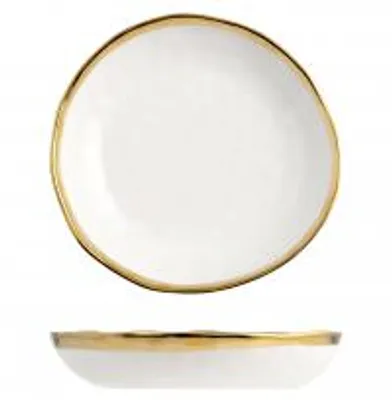 Immagine prodotto di H&H Set 4 Piatti Fondi Gala In Porcellana Cm21