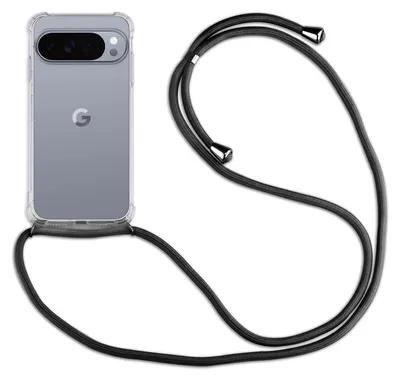 Produktbild von Handykette für Google Pixel 10 Pro XL Handyhülle mit Band Hülle Kordel in Schwarz