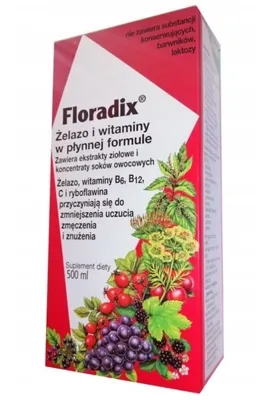 Obrázok produktu pre Floradix elazo I Witaminy, 500 ml