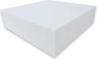 Produktbild von Dibapur ® WHITE: (140x200x5 cm) Ortopedický matrac zo studenej peny / akustickej peny - H2 - Bez poťahu - Nemecko