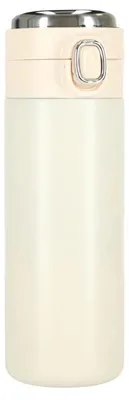 Produktbild von Thermobecher mit Mundstück LED-Thermoskanne 420ml beige