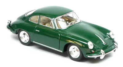 Produktbild von Porsche 356B Carrera 2 dunkelgrün Modellauto ca. 12 cm Metall-Spritzguss
