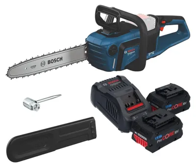 Produktbild von Bosch GKE 18V-40 Professional Akku Kettensäge 18 V 40 cm Brushless + 2x ProCORE Akku 8,0 Ah + Ladegerät