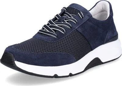 Produktbild von Gabor Rollingsoft Damen Leder Sneaker blau