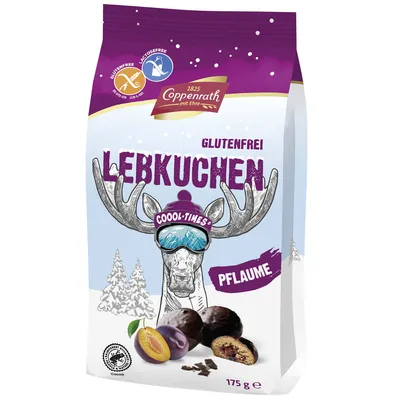 Produktbild von Coppenrath Perníková slivka s horkou čokoládou Bez lepku 175g