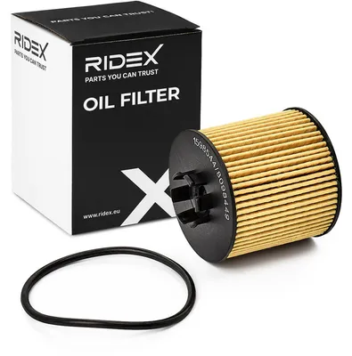 Produktbild von Ölfilter RIDEX 7O0082 Filtereinsatz für VW Golf V Schrägheck (1K1) POLO (9N) Polo Schrägheck (6R1, 6C1) TOURAN (1T1, 1T2) TIGUAN (5N)