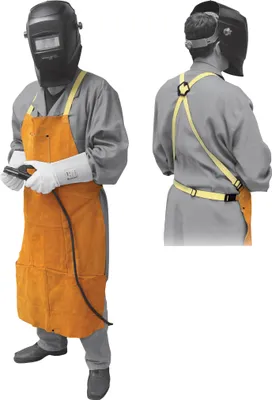 Produktbild von GYS Schweißerschürze aus Leder, professionell