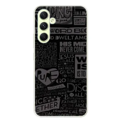 Obrázek produktu pro Silikonové pouzdro iSaprio - Text 01 pro Samsung Galaxy A54 5G