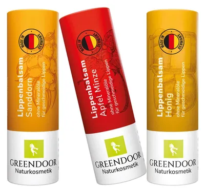 Produktbild von GREENDOOR Lippenpflege Set CLASSIC