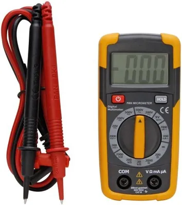 Image de Multimètre numérique Kopp 6 fonctions 16 plages Test de diodes Écran LED CAT3 NOUVEAU