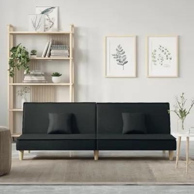 Produktbild von Schlafsofa Schwarz Stoff , Schlafsofas Design 2024