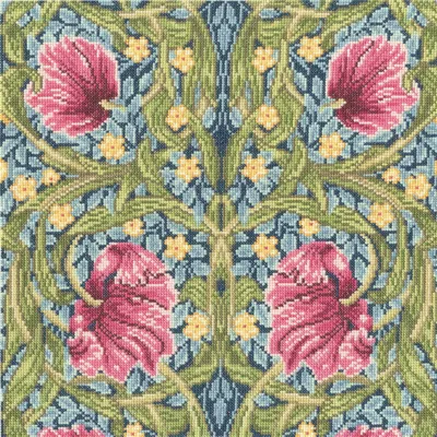 Produktbild von Bothy Threads Kreuzstich Stickpackung "Pimpernel", Zählmuster, XAC24, 31x31cm