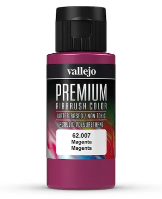 Immagine prodotto di Colore premium opaco Vallejo 62007 Magenta 60ml Acrilo per aerografo