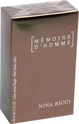 Obrázek produktu pro Nina Ricci Memoire D'Homme 100 ml After Shave Lotion