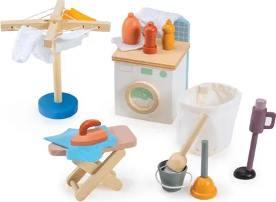 Immagine prodotto di Giocattolo lavanderia Mentari - gioco di ruolo educativo per bambini
