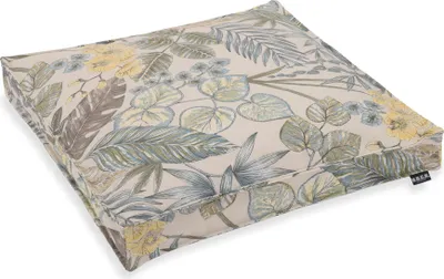 Produktbild von H.O.C.K. Eliza-Bouquet Outdoor Sitzkissen Blumen-Motiv 50x50x5cm natur
