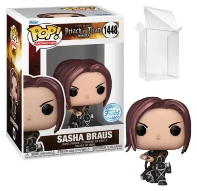 Produktbild von Funko Pop! Attack on Titan - Sasha Braus Metallic #1448 Special Edition Exclusive