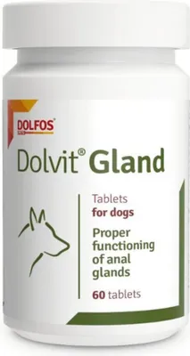 Zdjęcie produktu dla Dolfos Dolvit Gland - prawidłowe funkcjonowanie gruczołów odbytu 60 tbl