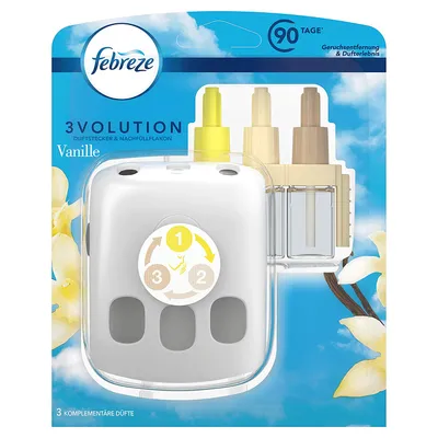 Produktbild von Febreze Duftstecker 3Volution Starterkit Vanille
