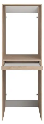 Produktbild von Möbel für Waschmaschine und Trockner – Hell-Natur – B64 x H184 cm – ERKANO