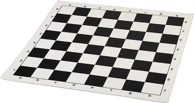 Immagine prodotto di Scacchiera in vinile arrotolabile n. 4, bianco e nero