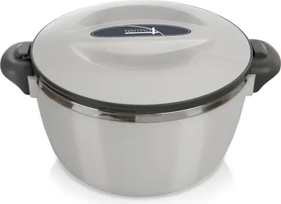 Obrázek produktu pro Orion | Termo dóza - 2L - Nerezová ocel - Šedá - Izolovaná dóza na potraviny - Funkce Keep warm - Dóza na oběd