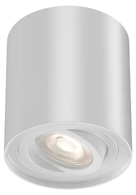 Produktbild von Braytron Deckenstrahler Deckenspot Aufputz GU10 Weiß rund Ø80X100mm