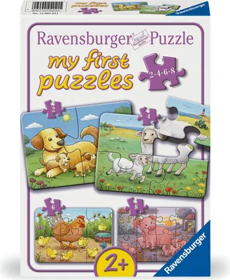 Obrázok produktu pre Ravensburger 12.004.041, 2 kusov, Zvieratá, 2 rok / roky