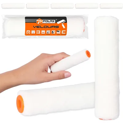 Produktbild von Polax Ersatzrollen Malerrolle 15 cm für alle Farben