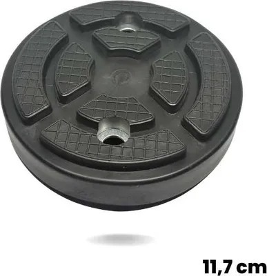 Obrázok produktu pre Gumová podložka pre zdvihák 11,7 cm – čierna