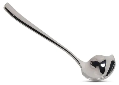 Juslöffel Edelstahl mit Tülle, 19 cm, spülmaschinengeeignet