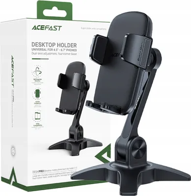 Obrázok produktu pre ACEFAST E10, Mobilný telefón / smartfón, Pasívny držiak, Stôl, Čierna