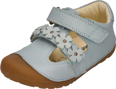 Produktbild von BUNDGAARD Barefoot Kinderschuhe PETIT SUMMER FLOWER 202174 jeans mint, Größe:21 EU
